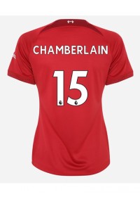 Liverpool Chamberlain #15 Voetbaltruitje Thuis tenue Dames 2022-23 Korte Mouw
